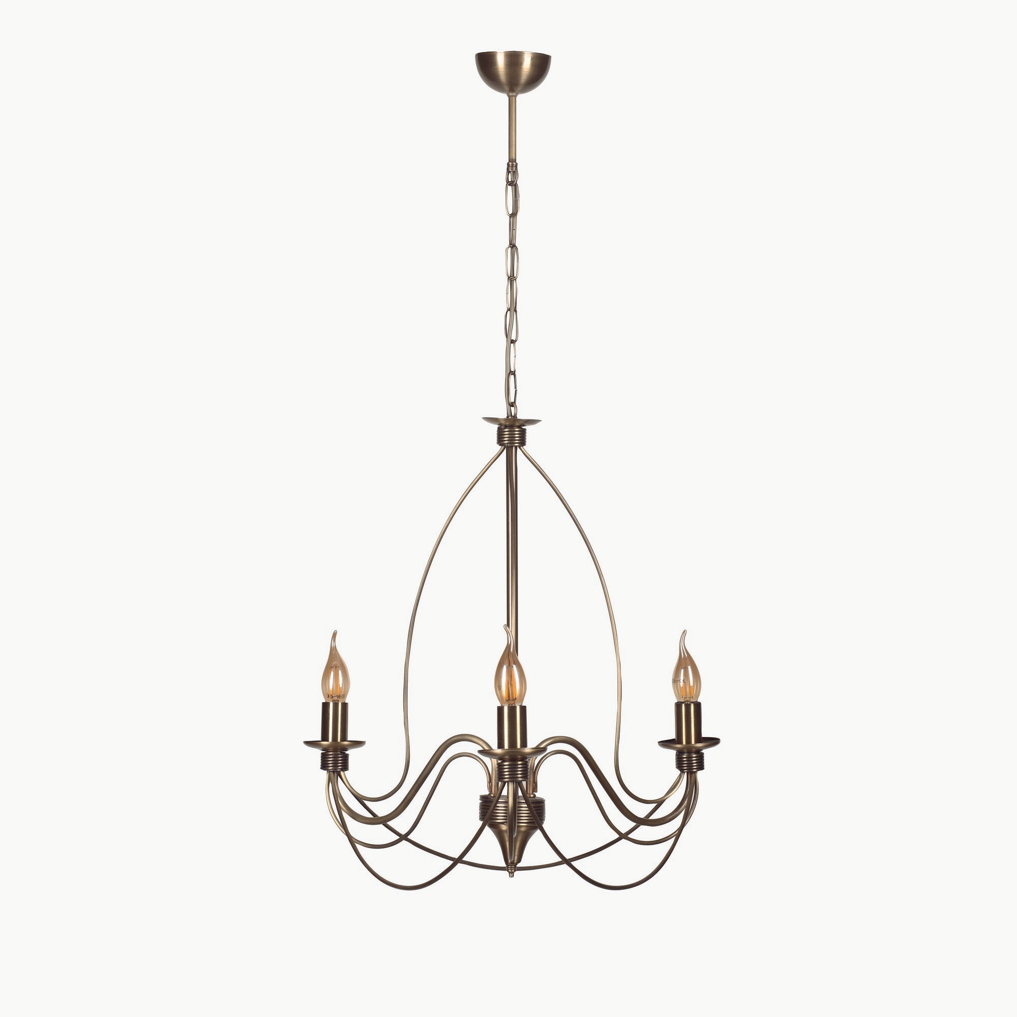 Candeeiro de Teto – 60 cm – Multicolorido – Metal