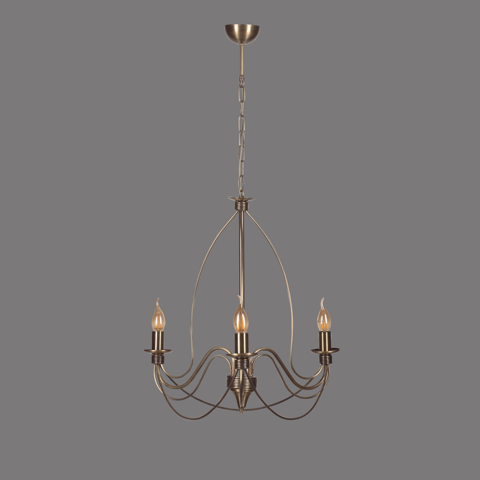 Candeeiro de Teto – 60 cm – Multicolorido – Metal