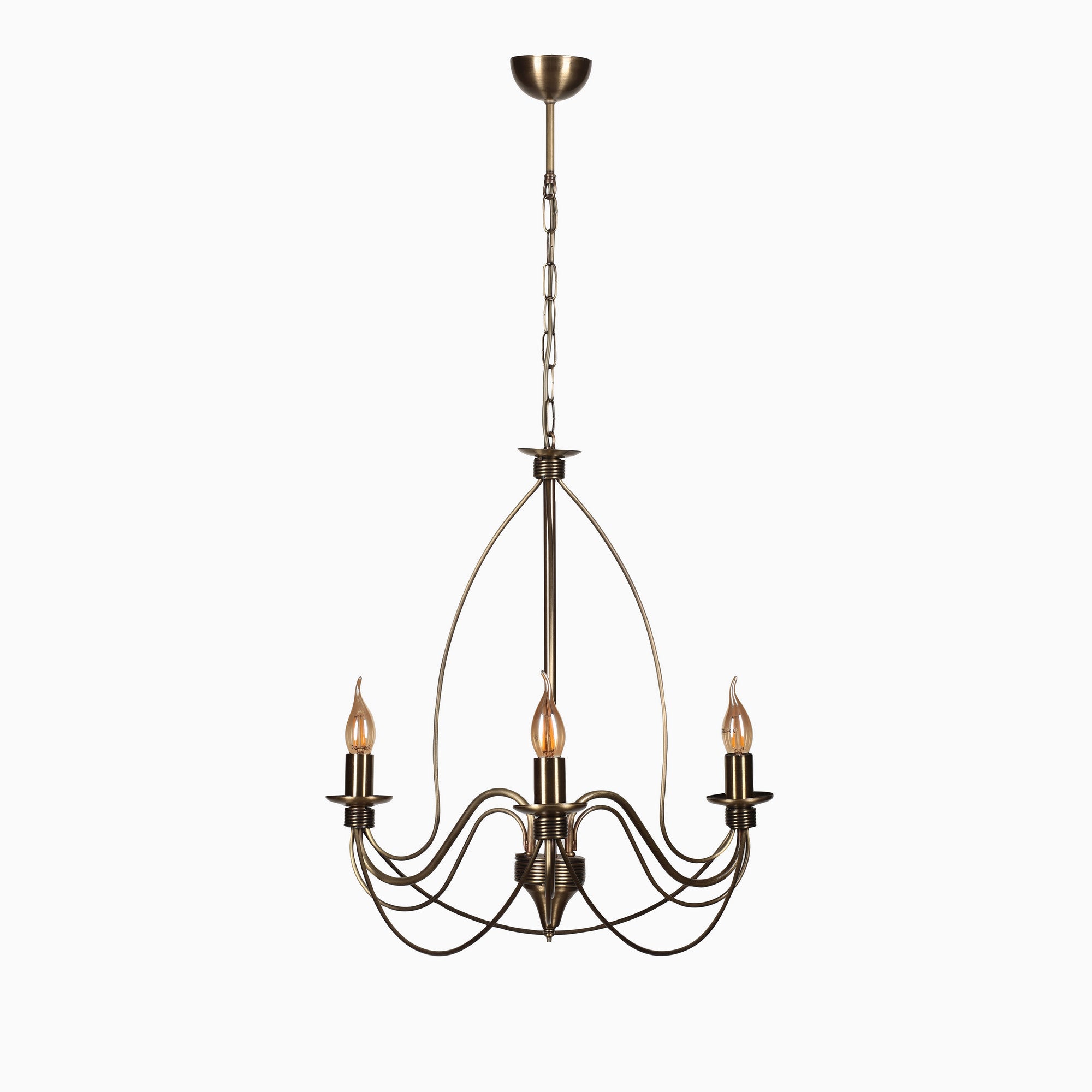 Candeeiro de Teto – 60 cm – Multicolorido – Metal