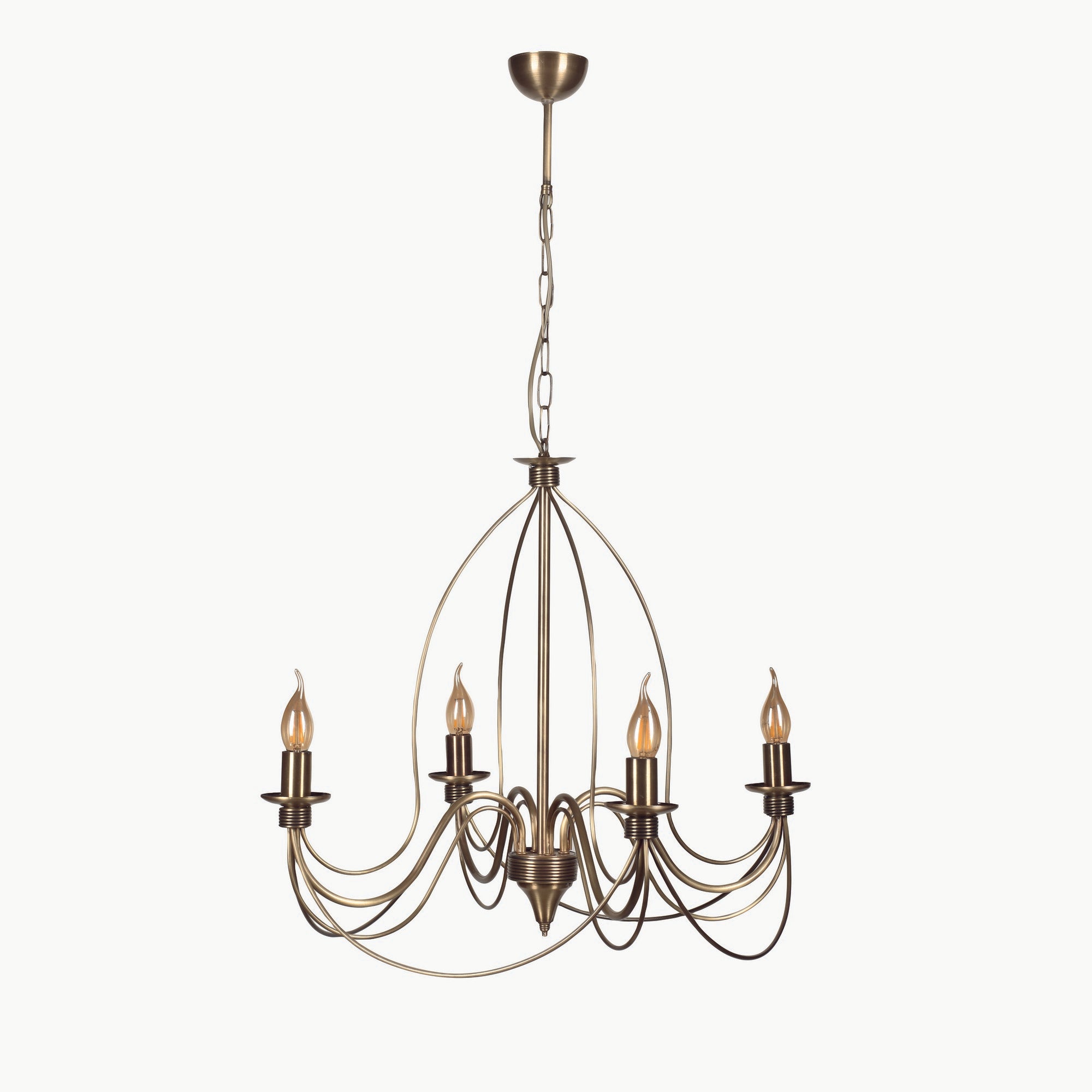 Candeeiro de Teto – 60 cm – Multicolorido – Metálico