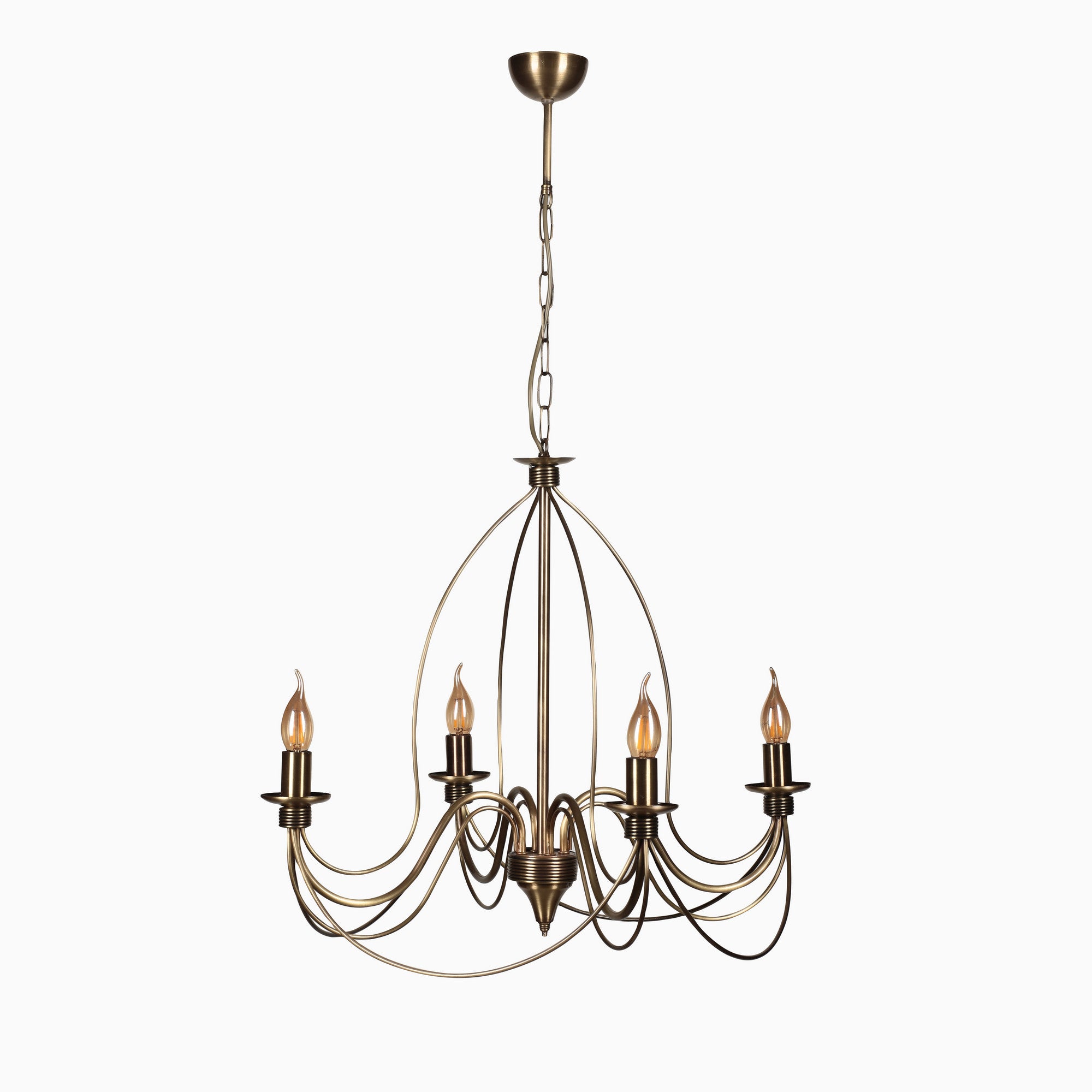 Candeeiro de Teto – 60 cm – Multicolorido – Metálico