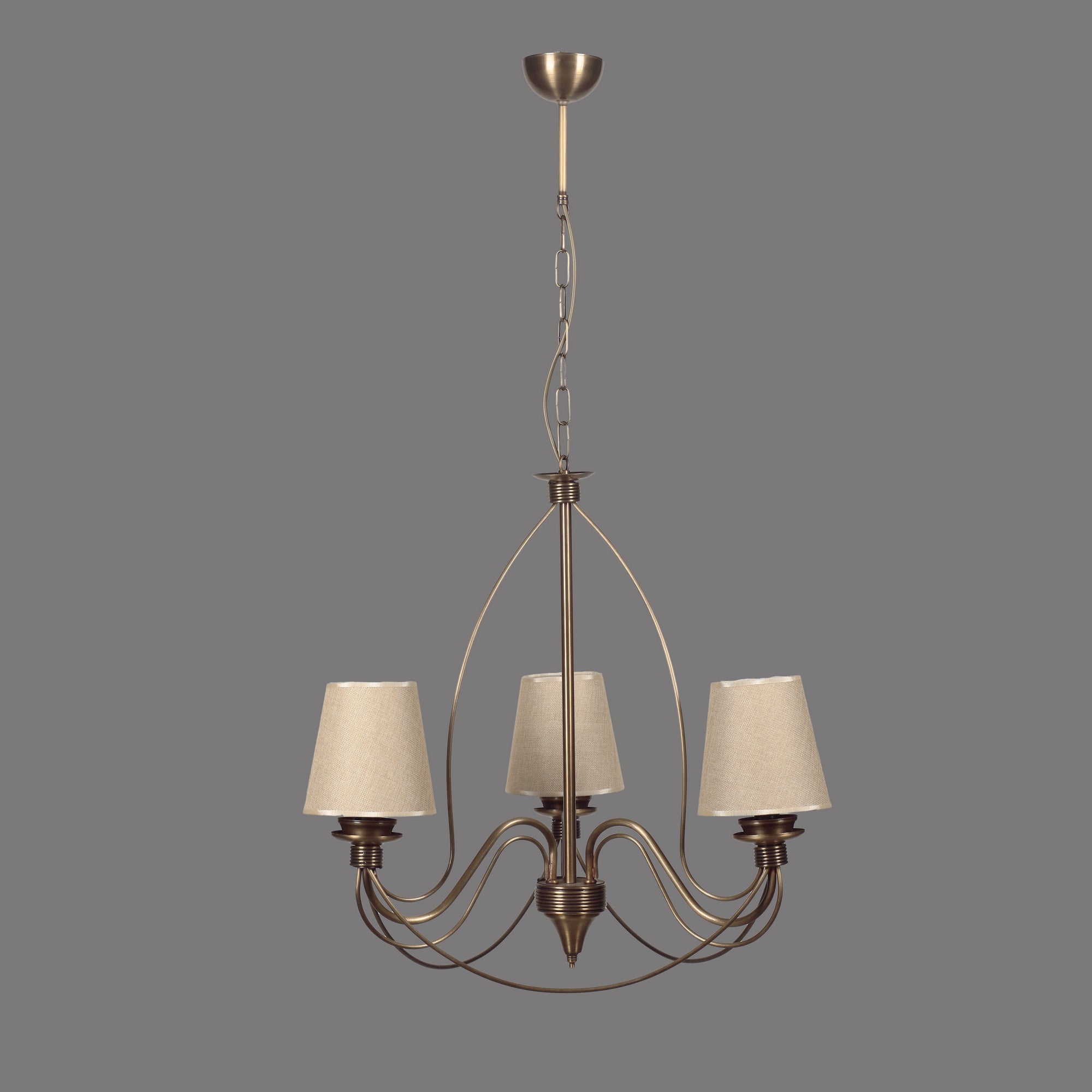 Candeeiro de Teto – 60 cm – Multicolorido – Metal