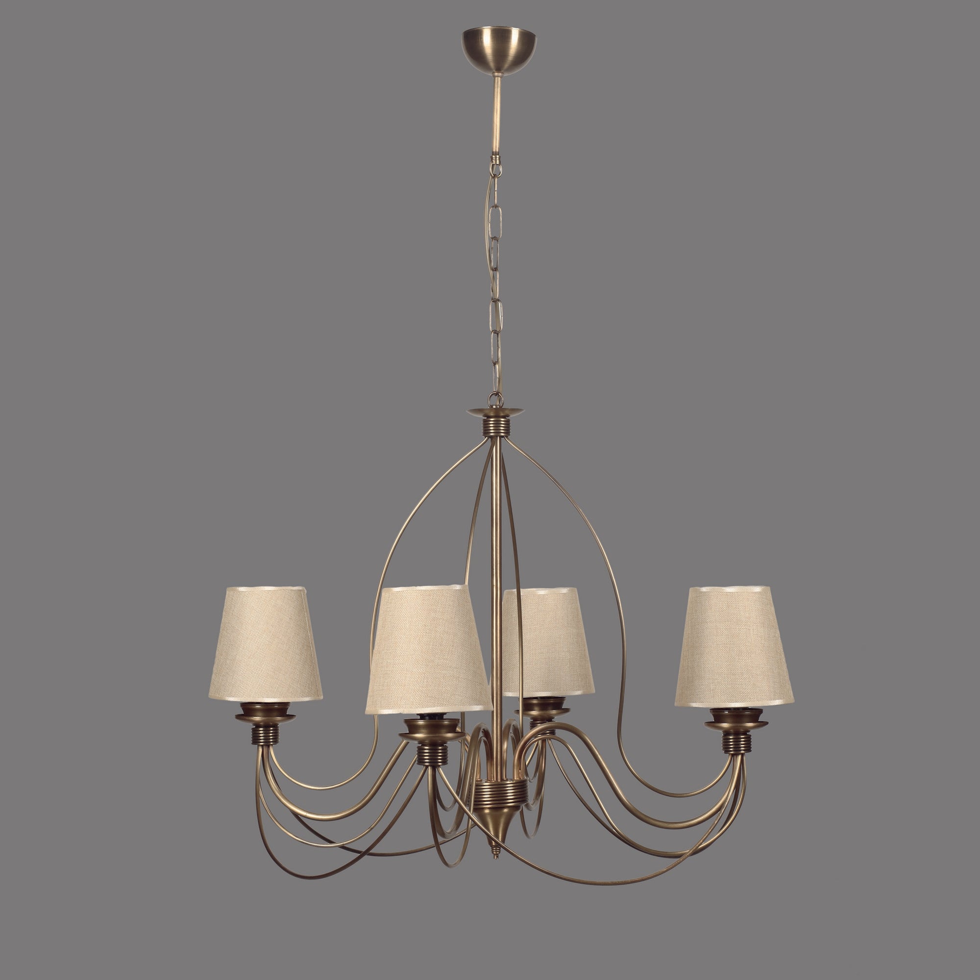 Candeeiro de Teto – 60 cm – Multicolorido – Metal