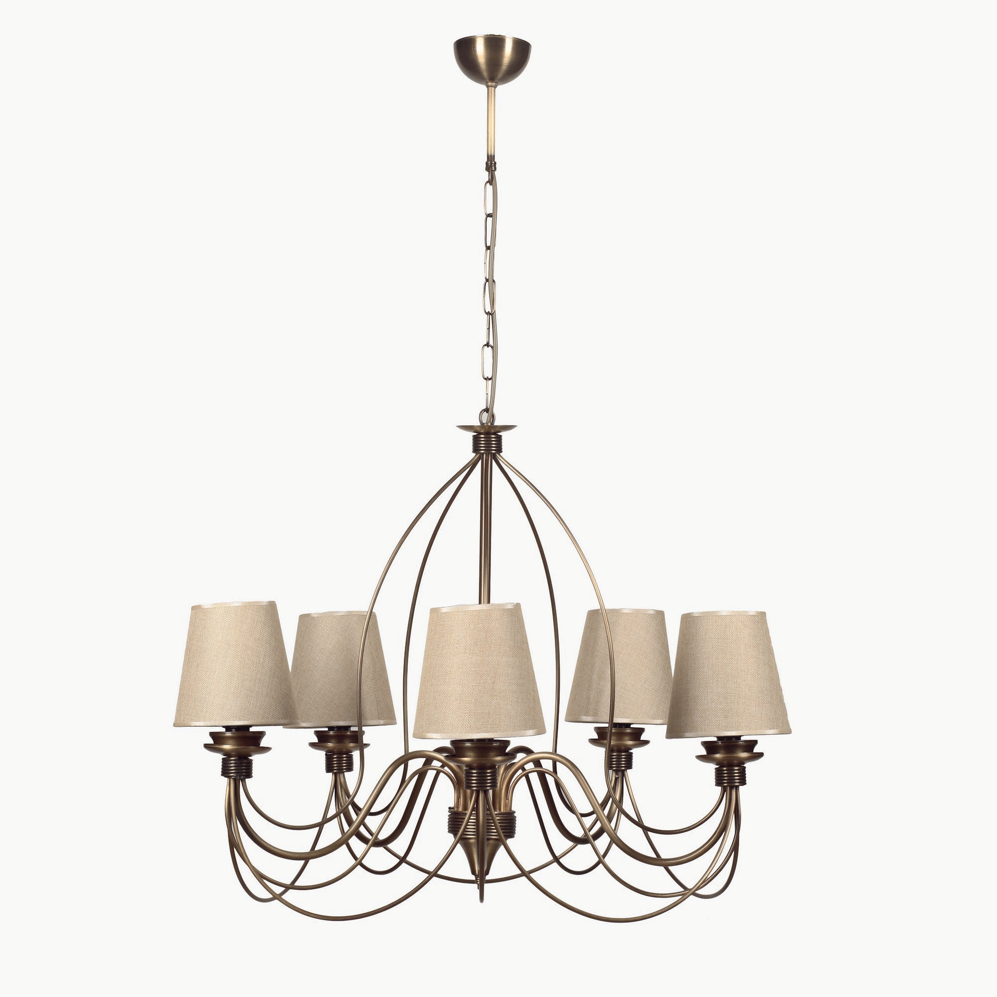 Candeeiro de Teto – 60 cm – Multicolorido – Metal