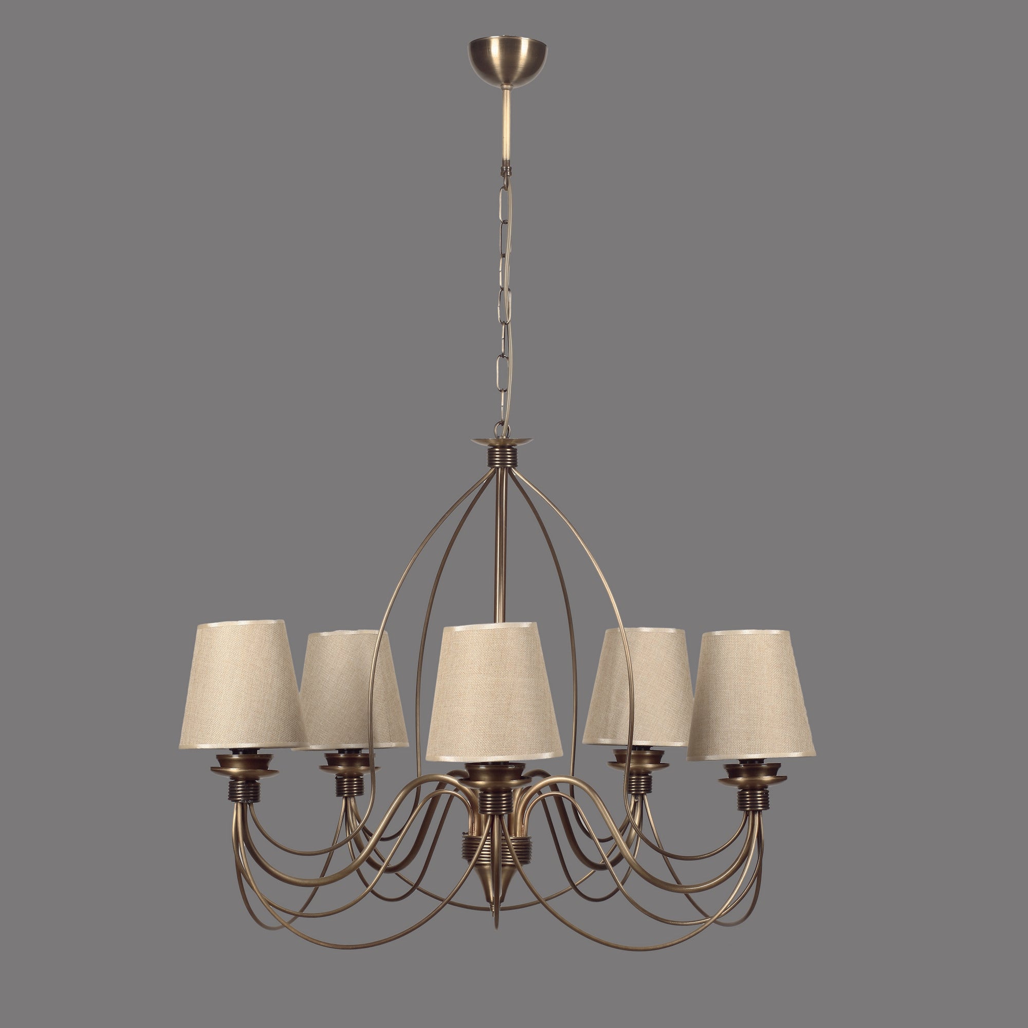 Candeeiro de Teto – 60 cm – Multicolorido – Metal