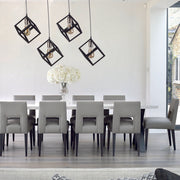 Candeeiro de Teto – 65 cm – Multicolorido – Metal