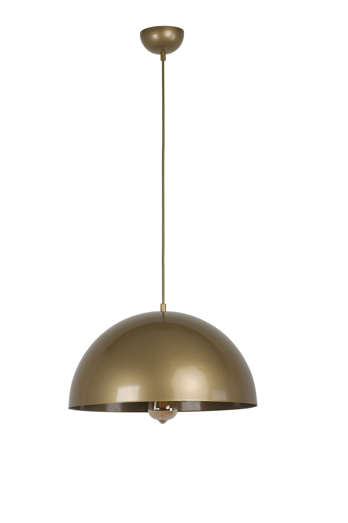 Candeeiro de Teto – 40 cm de diâmetro – Antigo – Metal