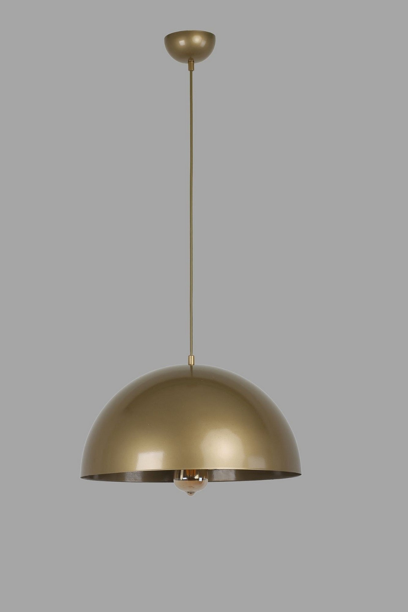 Candeeiro de Teto – 40 cm de diâmetro – Antigo – Metal