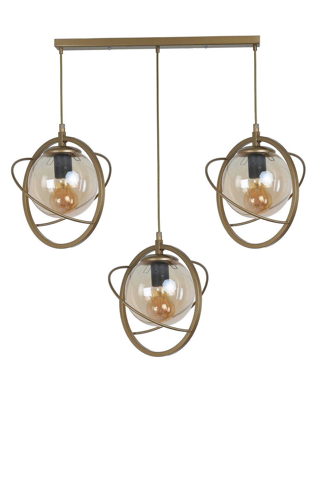 Candeeiro de Teto – 70 cm – Antigo – Metal