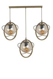 Candeeiro de Teto – 70 cm – Antigo – Metal