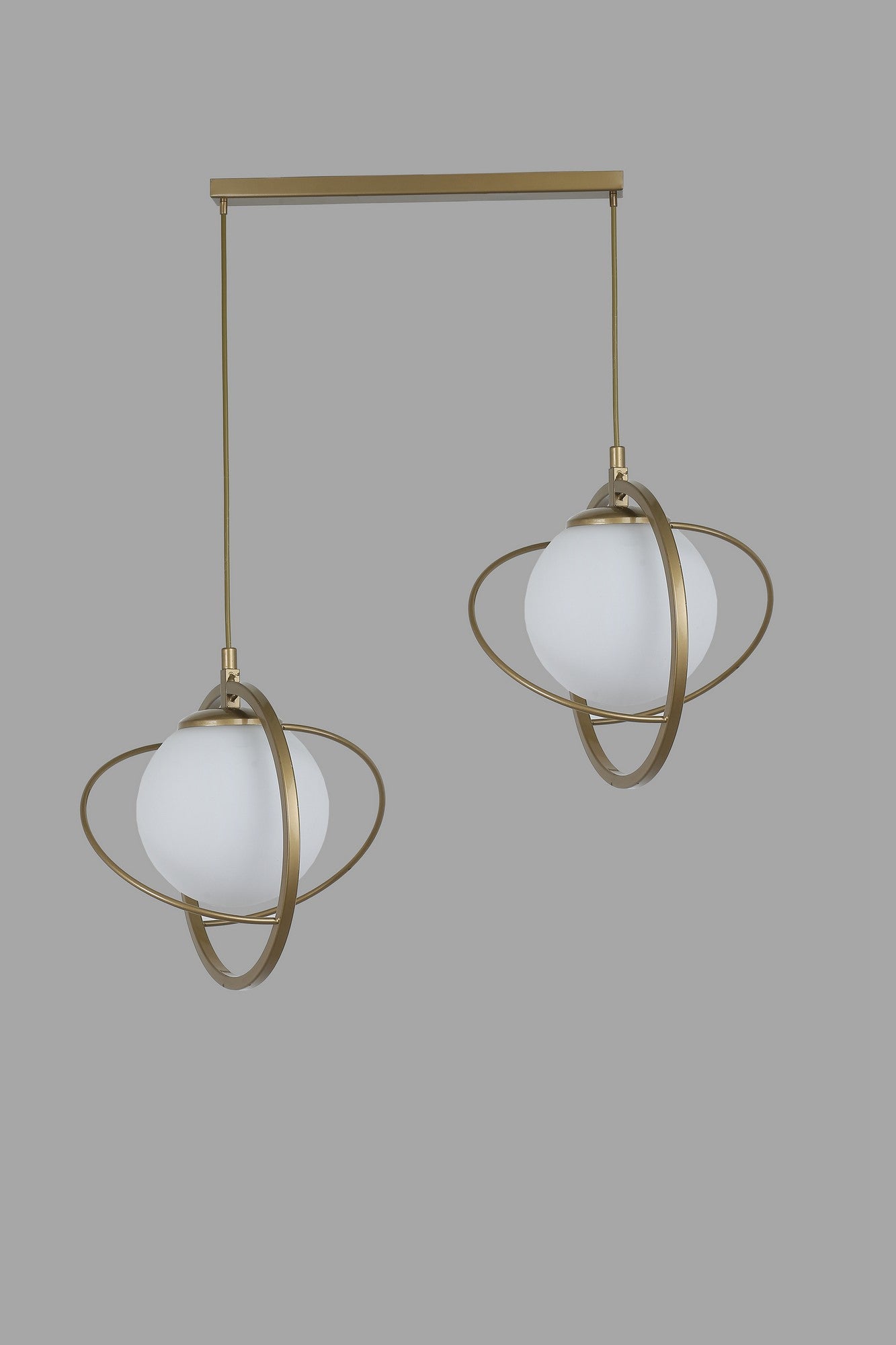 Candeeiro de Teto – 25 cm diâmetro – Antigo e Branco – Metal