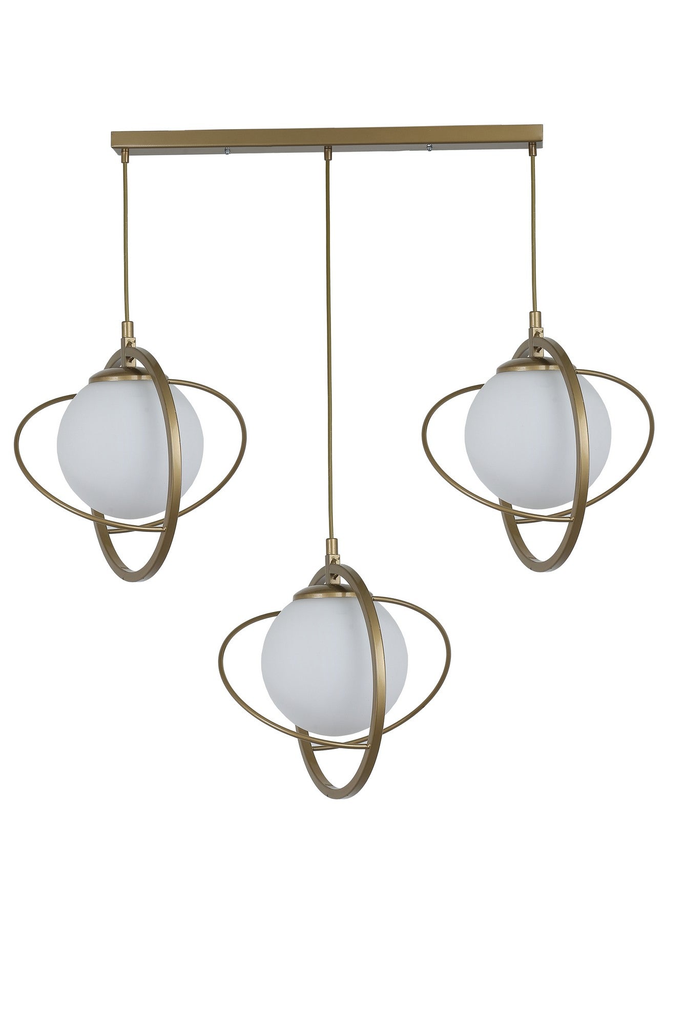 Candeeiro de Teto – 25 cm – Branco – Metal