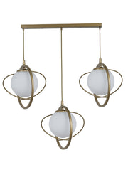 Candeeiro de Teto – 25 cm – Branco – Metal