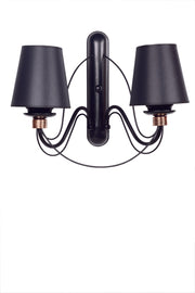 Candeeiro de Parede – 44 x 35 x 29 cm – Multicolorido – Metal