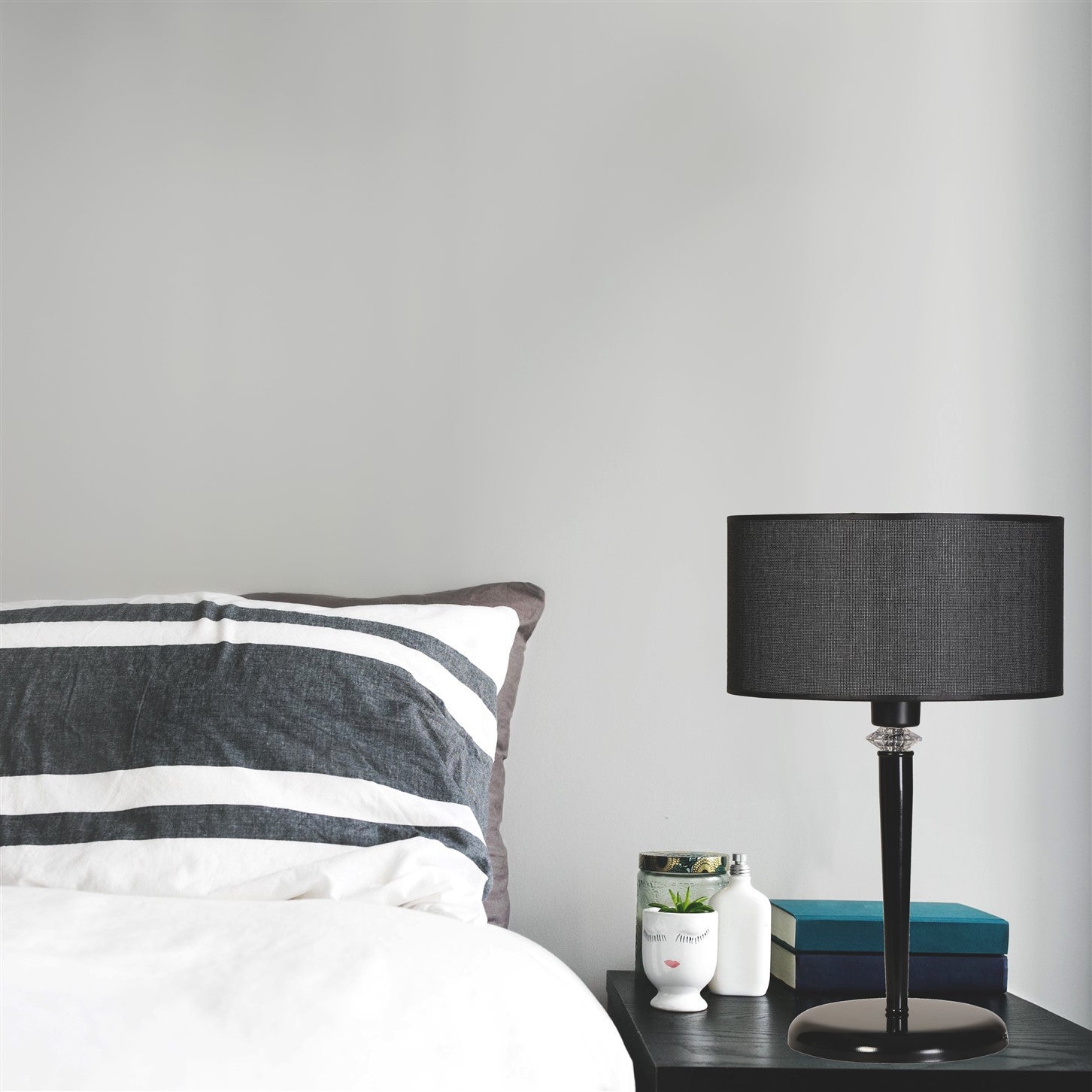 Candeeiro de mesa-8479-Preto