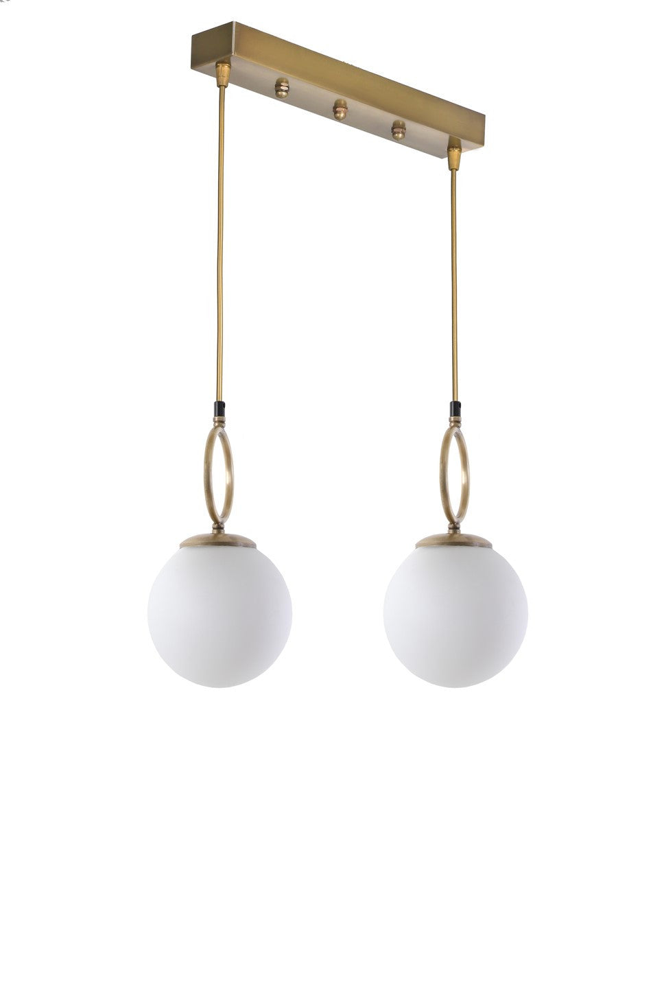 Candeeiro de Teto – 45 cm x 16 cm x 70 cm – Branco – Metal