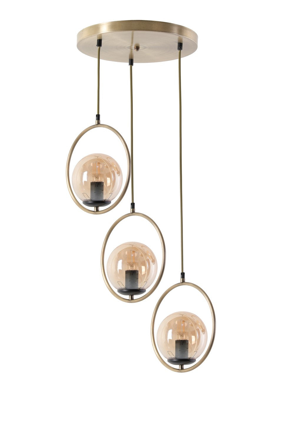 Candeeiro de Teto – 70 cm – Cobre – Metal