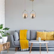 Candeeiro de Teto – 45 cm – Cobre – Metal