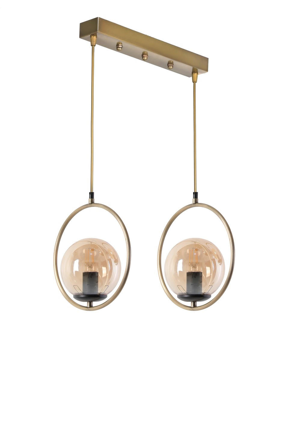 Candeeiro de Teto – 45 cm – Cobre – Metal