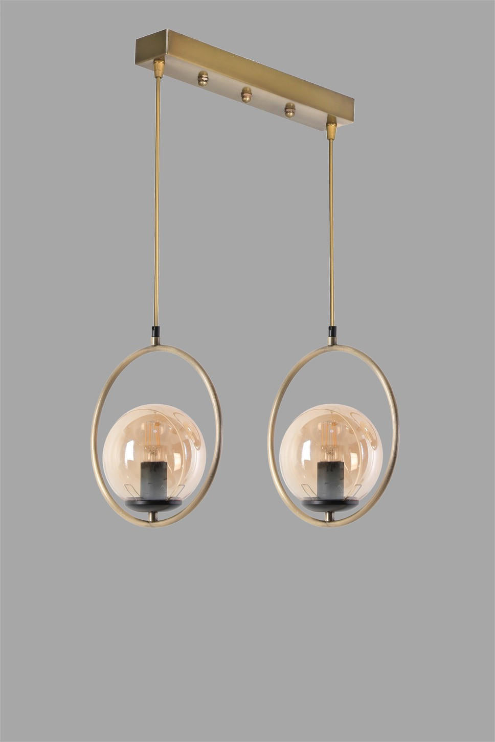 Candeeiro de Teto – 45 cm – Cobre – Metal