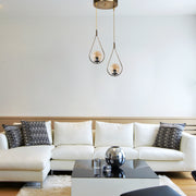 Candeeiro de Teto – 70 cm – Cobre – Metal