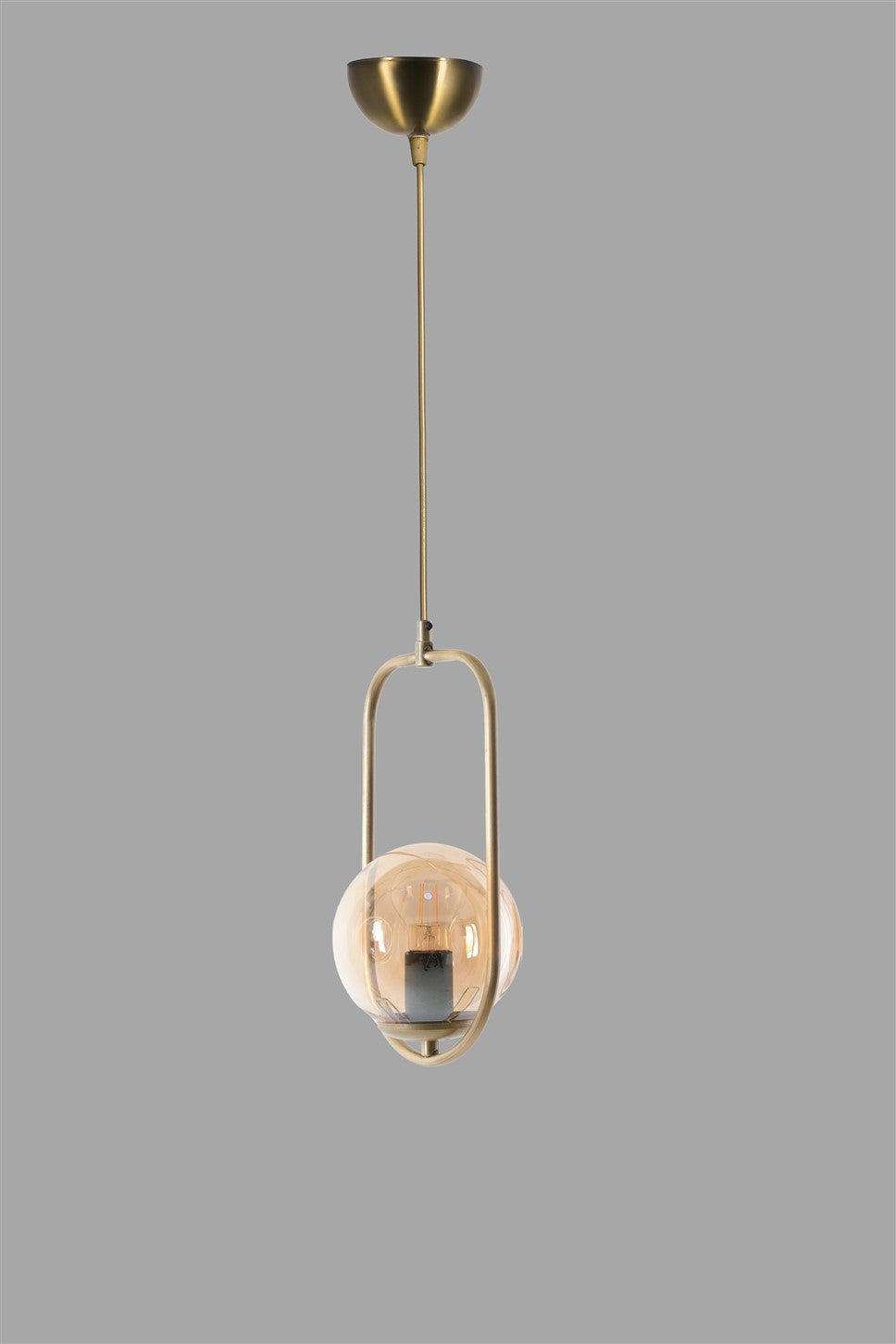 Candeeiro de Teto – 70 cm – Cobre – Metal