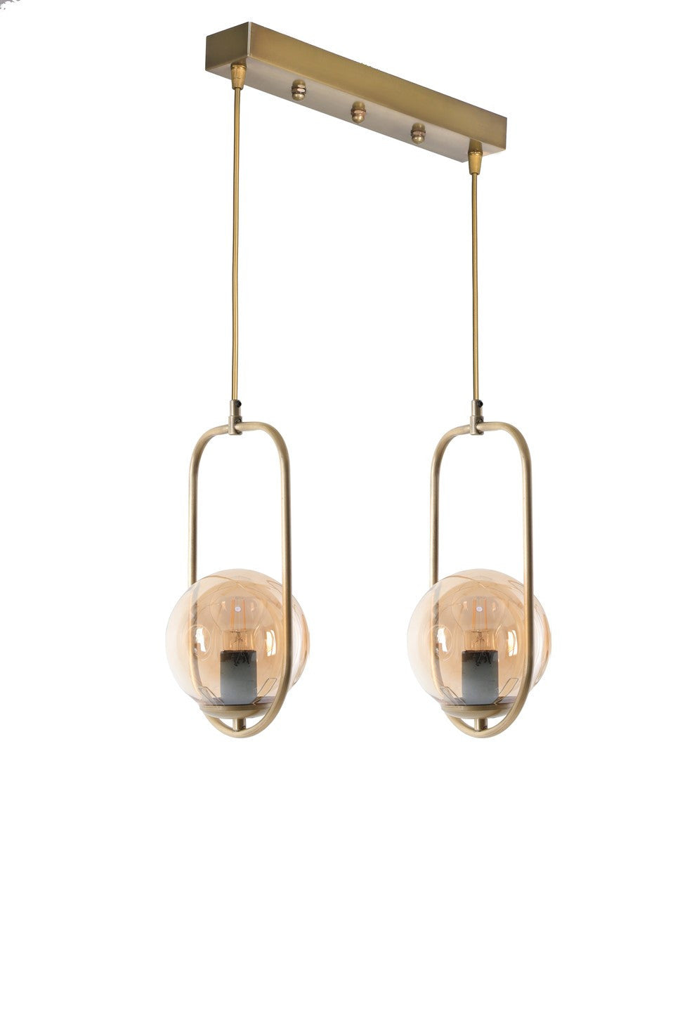 Candeeiro de Teto – 45 cm – Cobre – Metal