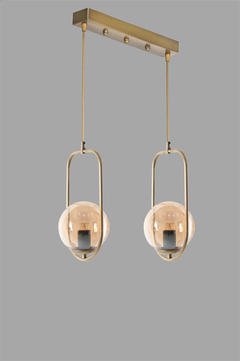 Candeeiro de Teto – 45 cm – Cobre – Metal