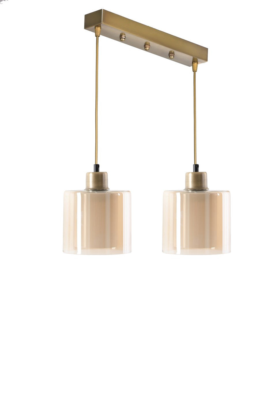 Candeeiro de Teto – 45 cm x 14 cm x 70 cm – Cobre – Metal