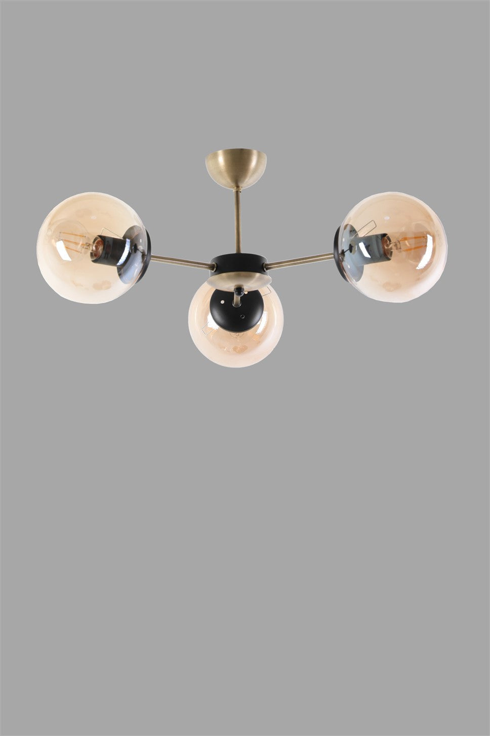 Candeeiro de Teto – 55 cm – 25 cm – Metal