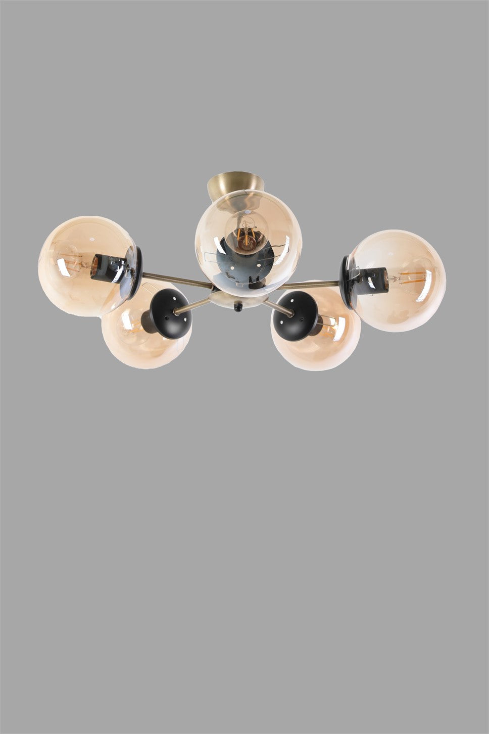 Candeeiro de Teto – 60 cm – Cobre – Metal