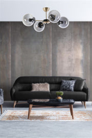 Candeeiro de Teto – 60 cm – Cobre e Fumaça – Metal