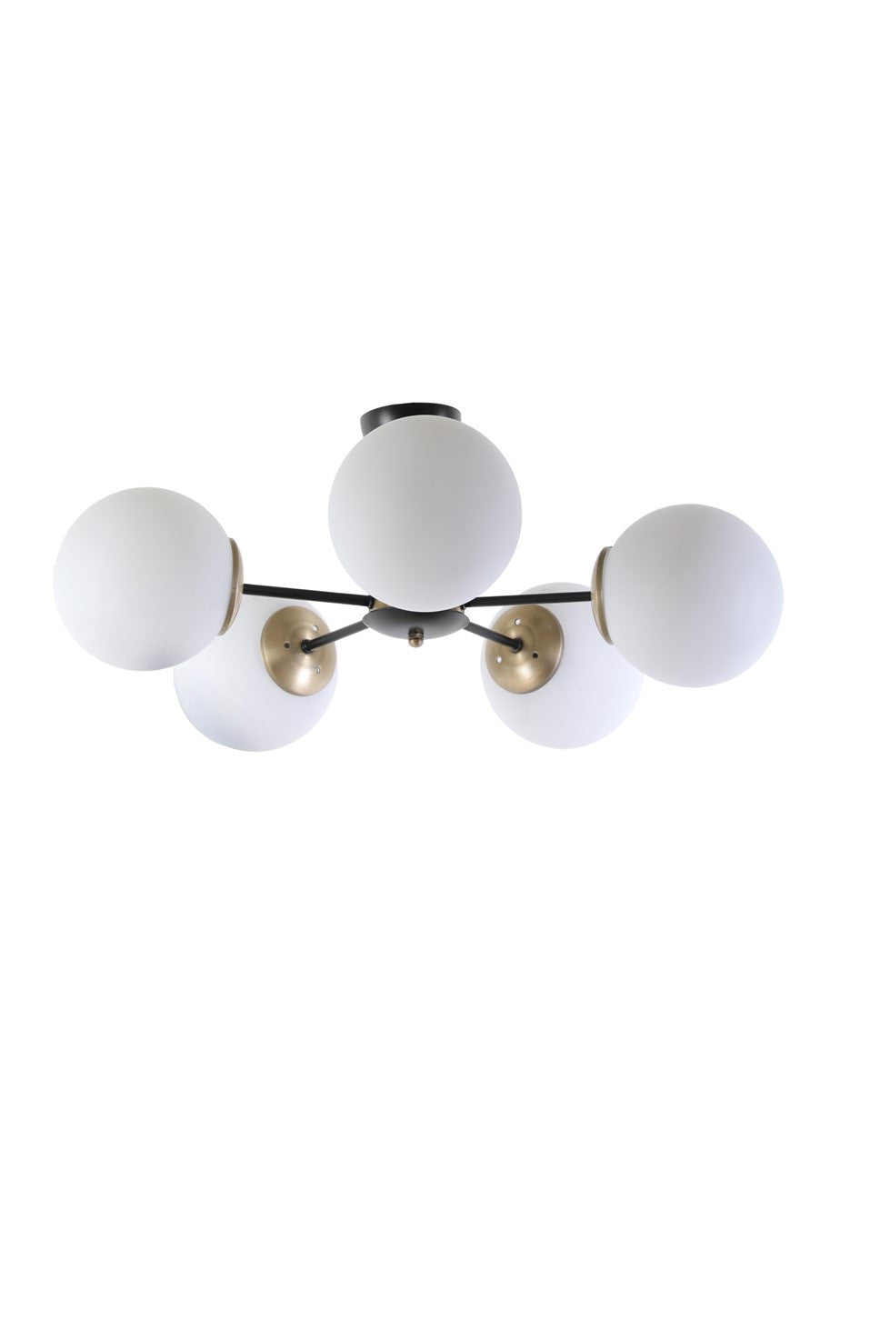 Candeeiro de Teto – 60 cm – 25 cm – Branco – Metal