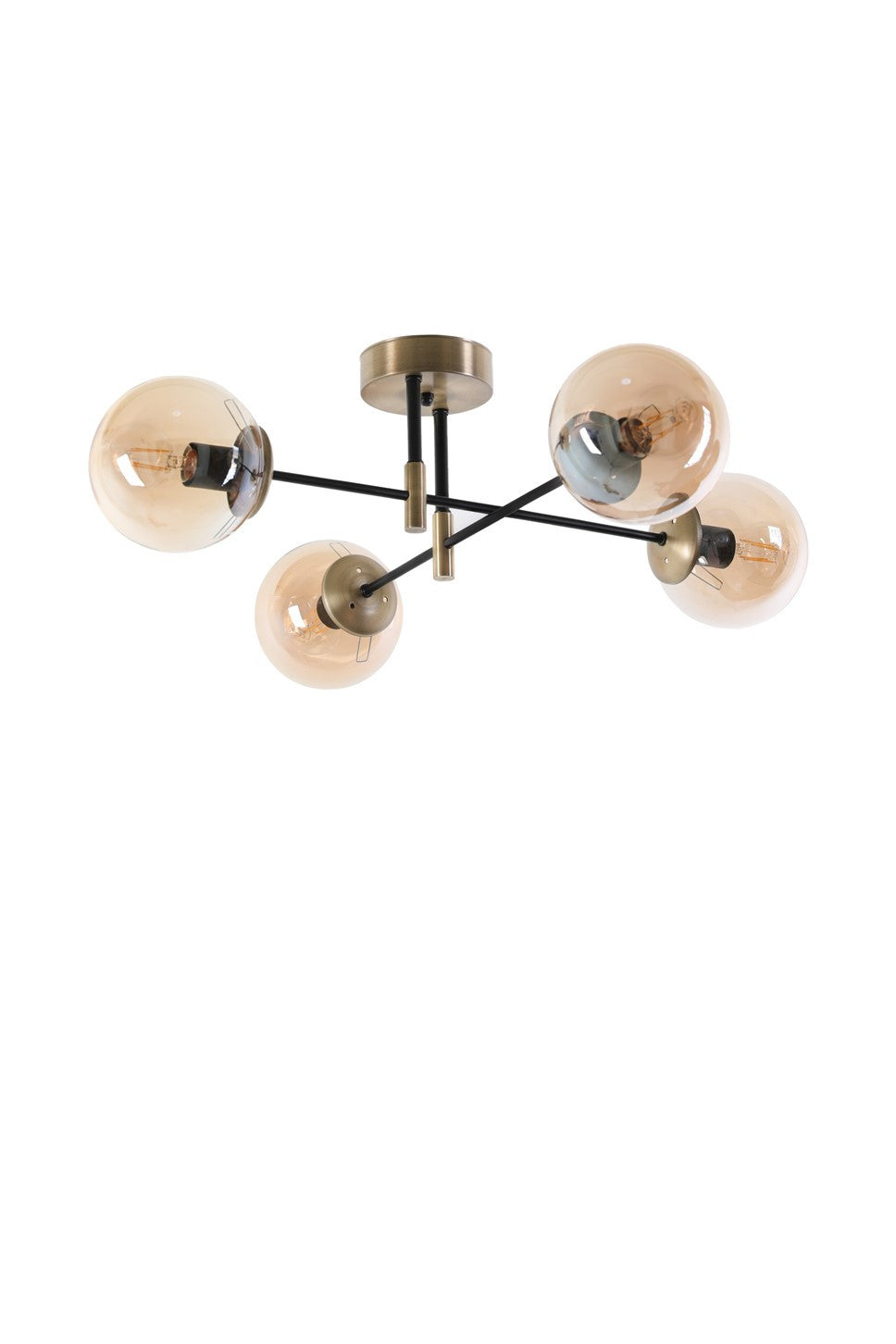 Candeeiro de Teto – 65 cm – 35 cm – Metal