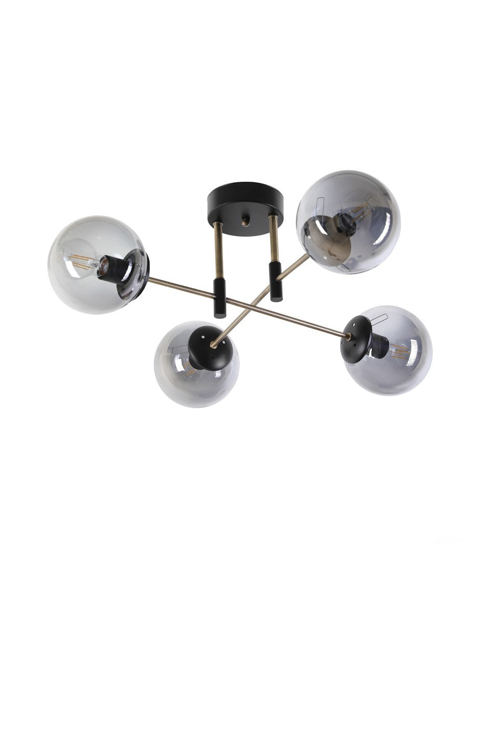 Candeeiro de Teto – 65 cm diâmetro – 35 cm altura – metal