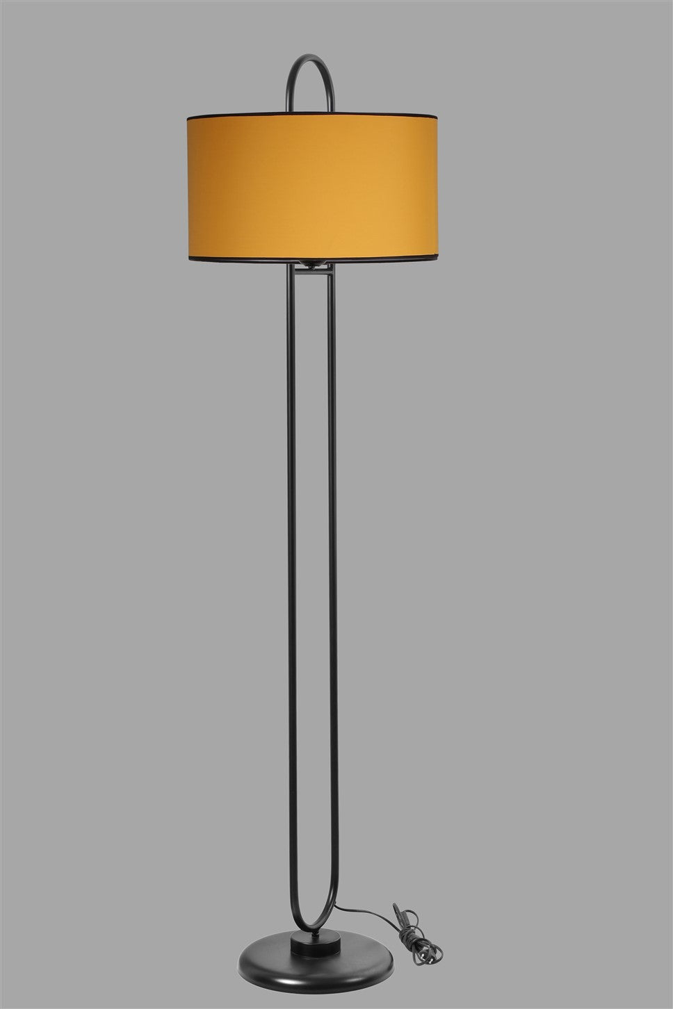 Candeeiro de Pé – 170 cm – Mostarda – Metal