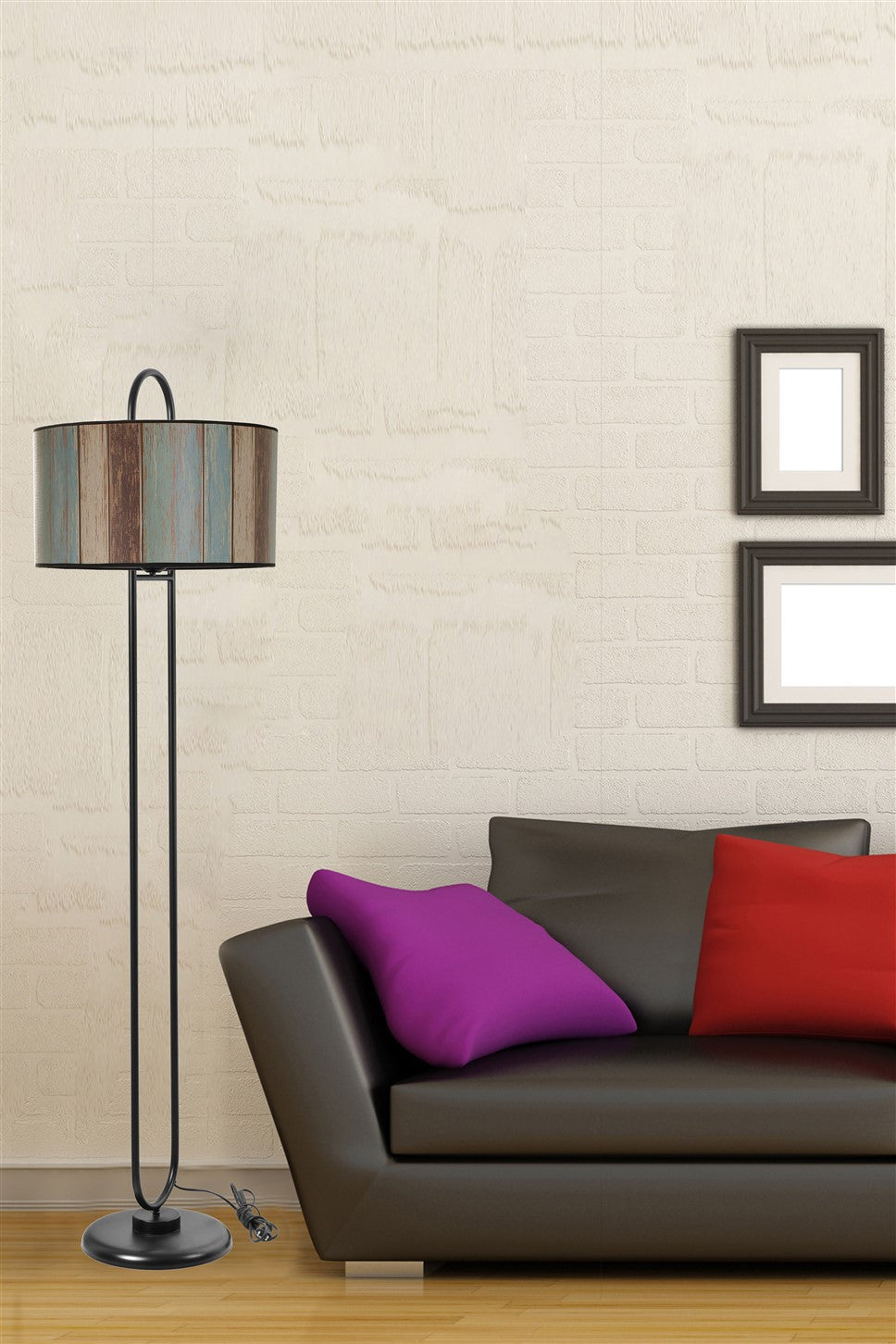 Candeeiro de Pé – 170 cm – Multicolorido – Metal