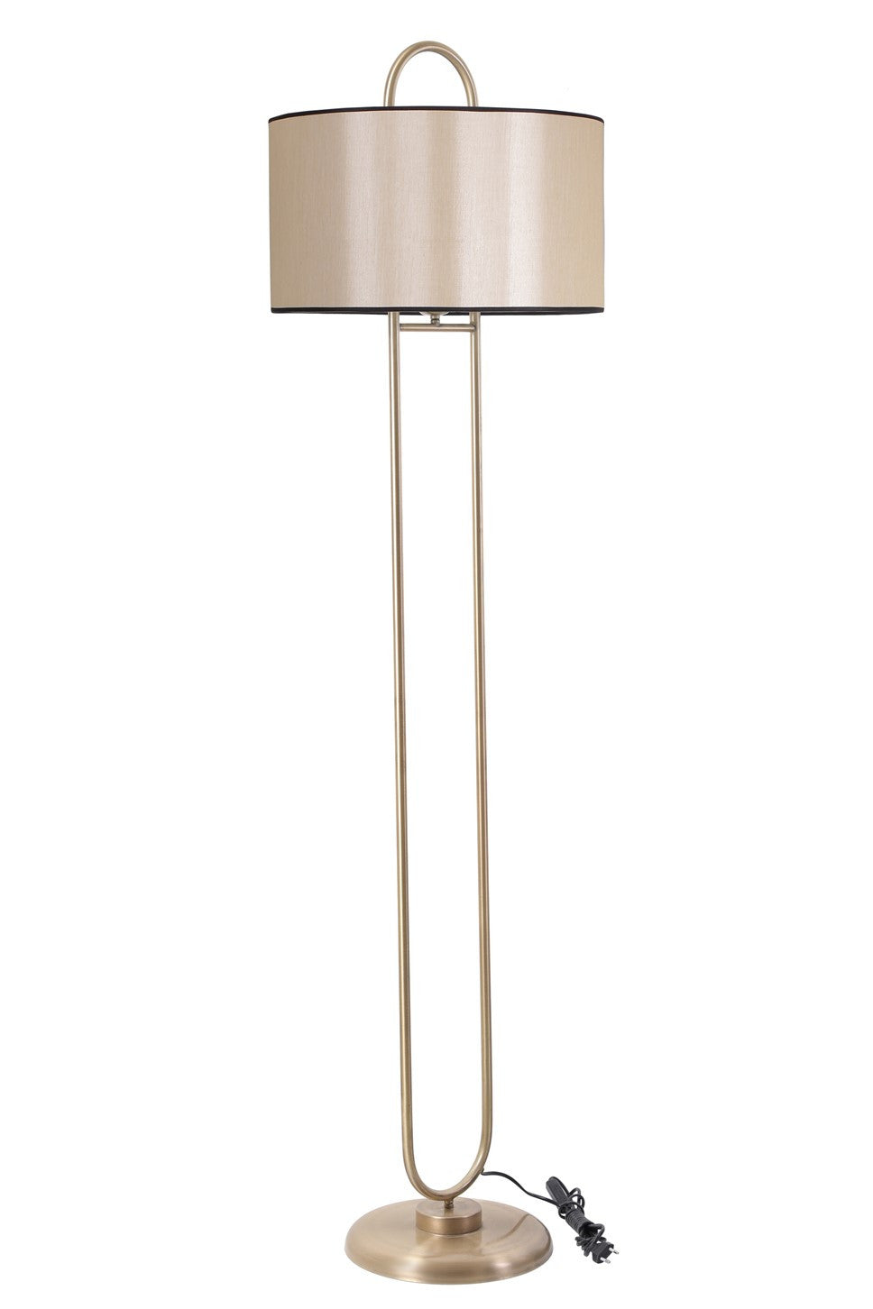 Candeeiro de Pé – 170 cm – Creme – Metal