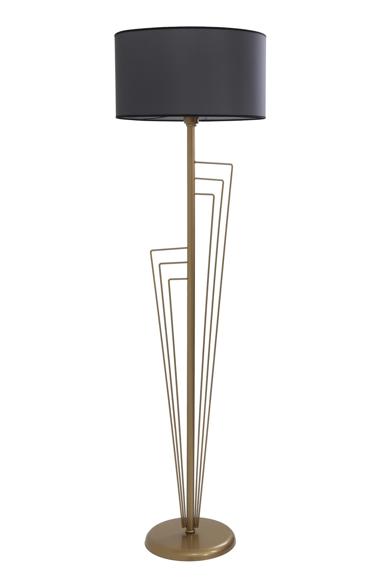 Candeeiro de Pé – 165 cm – Cobre – Metal