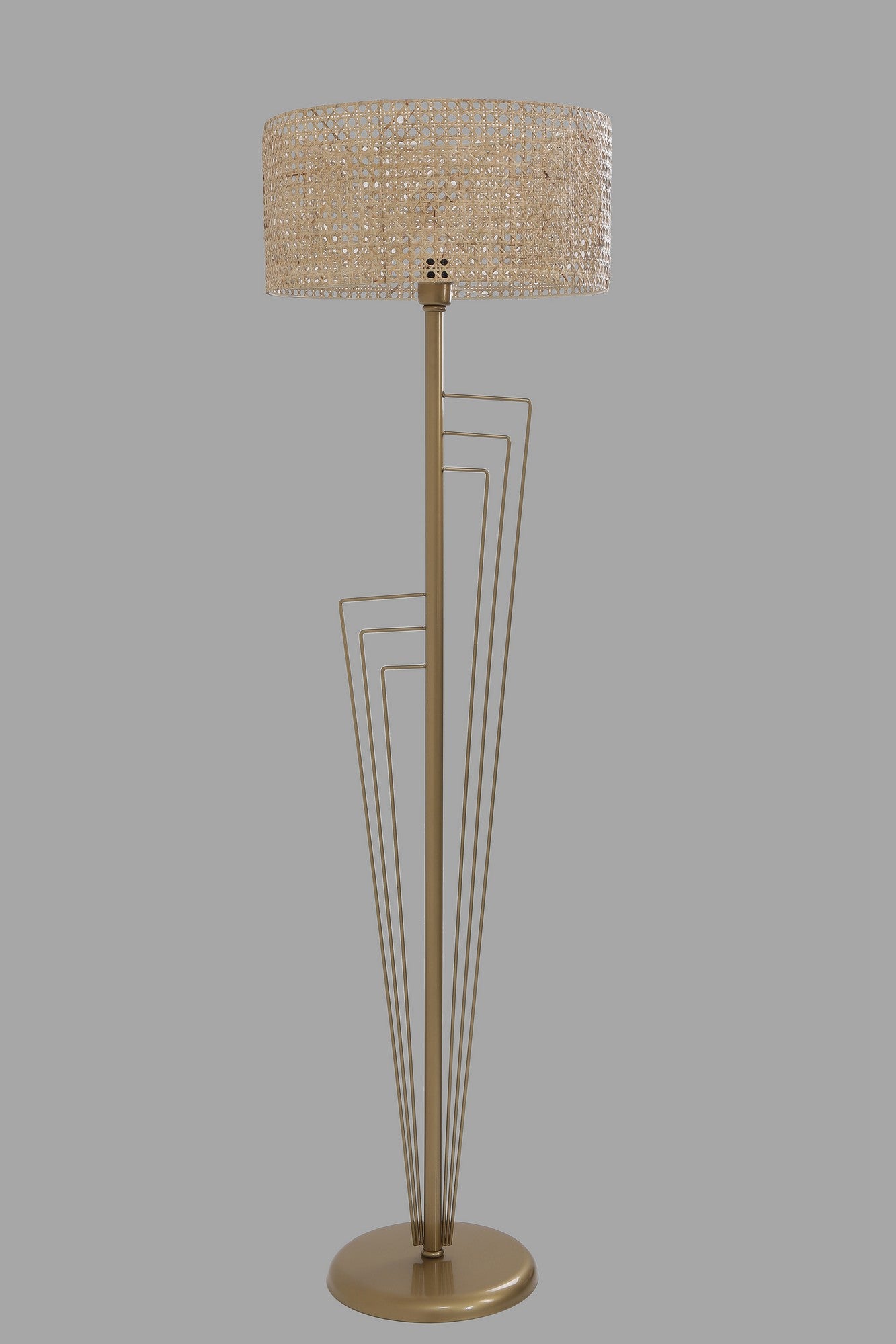 Candeeiro de Pé – 165 cm – Cobre – Metal