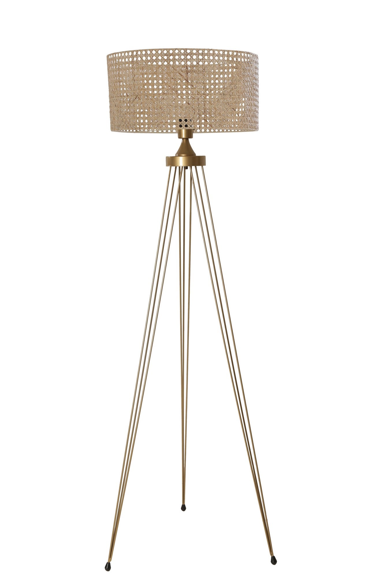 Candeeiro de Pé – 155 cm – Cobre – Metal