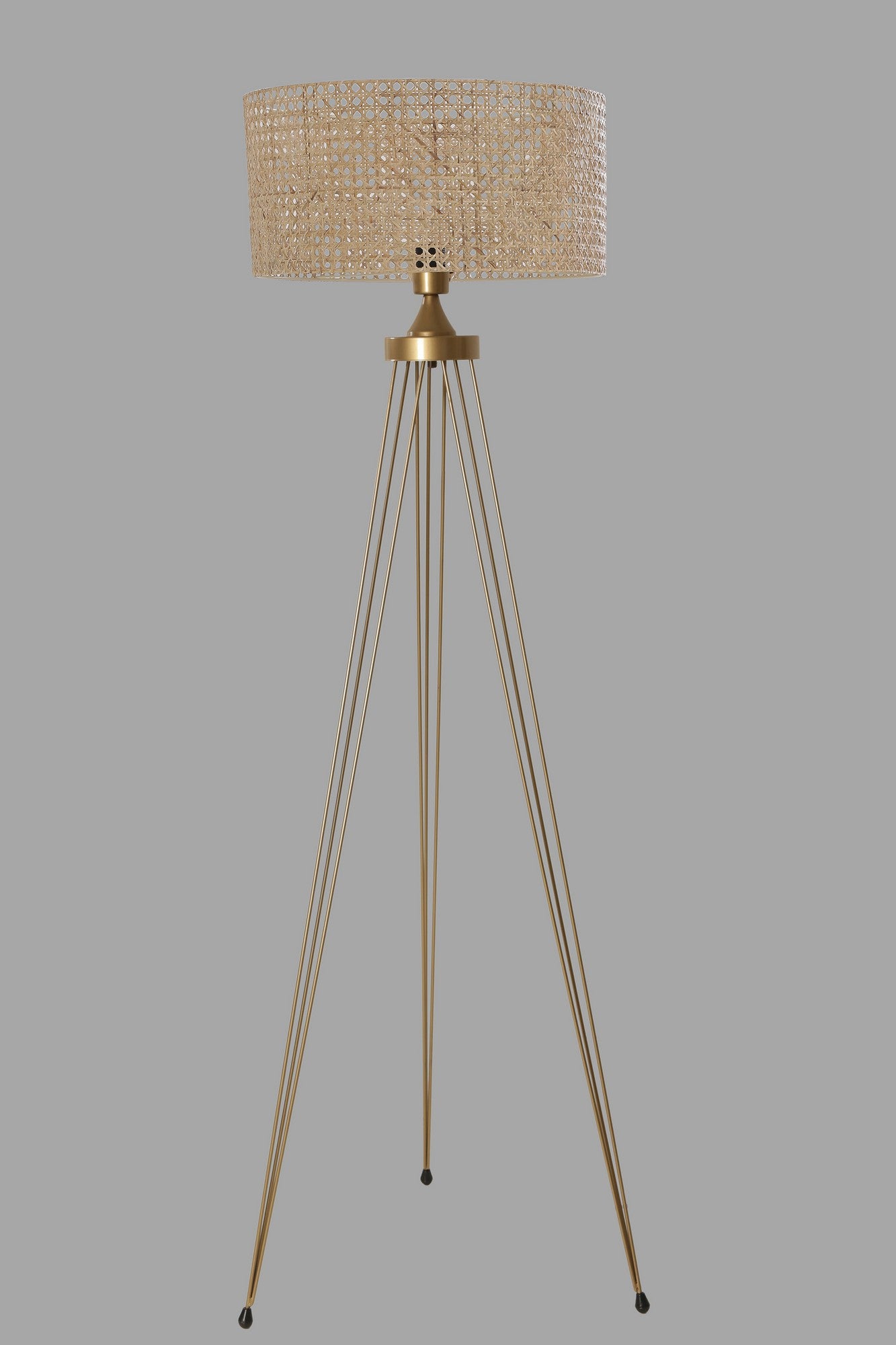 Candeeiro de Pé – 155 cm – Cobre – Metal
