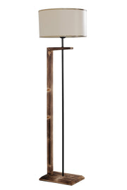 Candeeiro de Pé – 165 cm – Cobre – Madeira