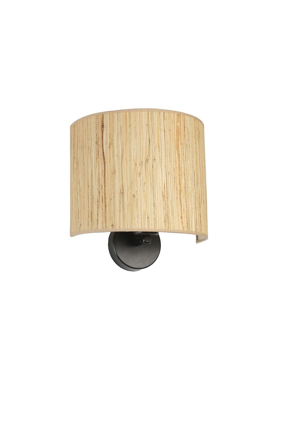 Luminária de parede-Bambu-Carvalho
Preto