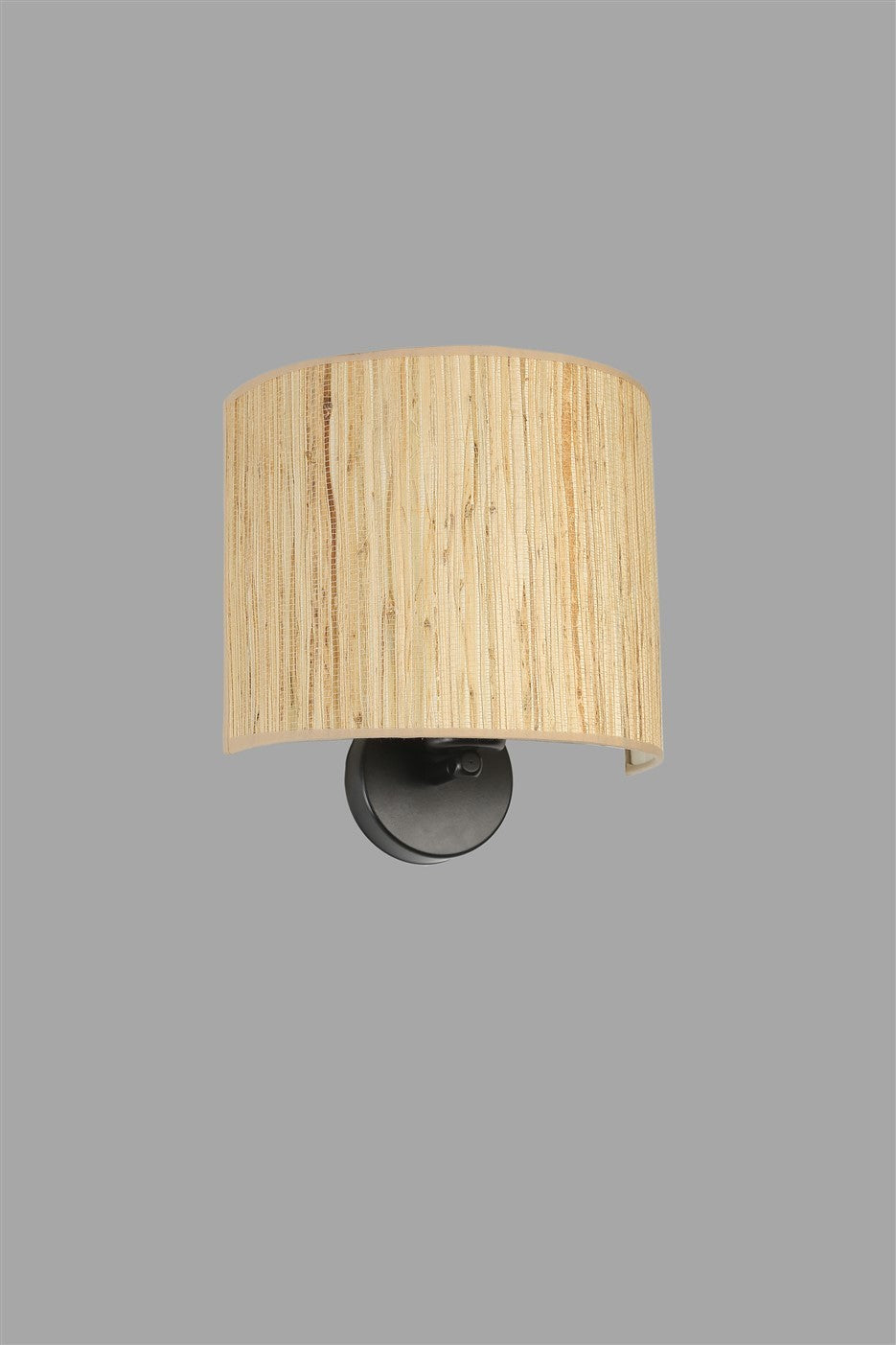 Luminária de parede-Bambu-Carvalho
Preto