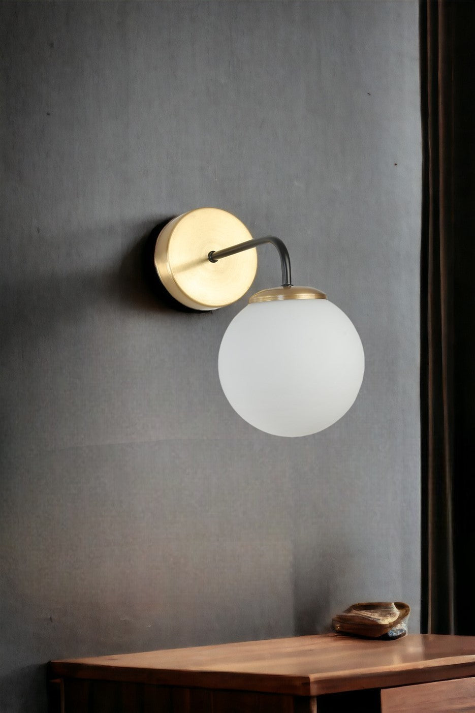 Luminária de parede-Pablo-Dourado
Branco