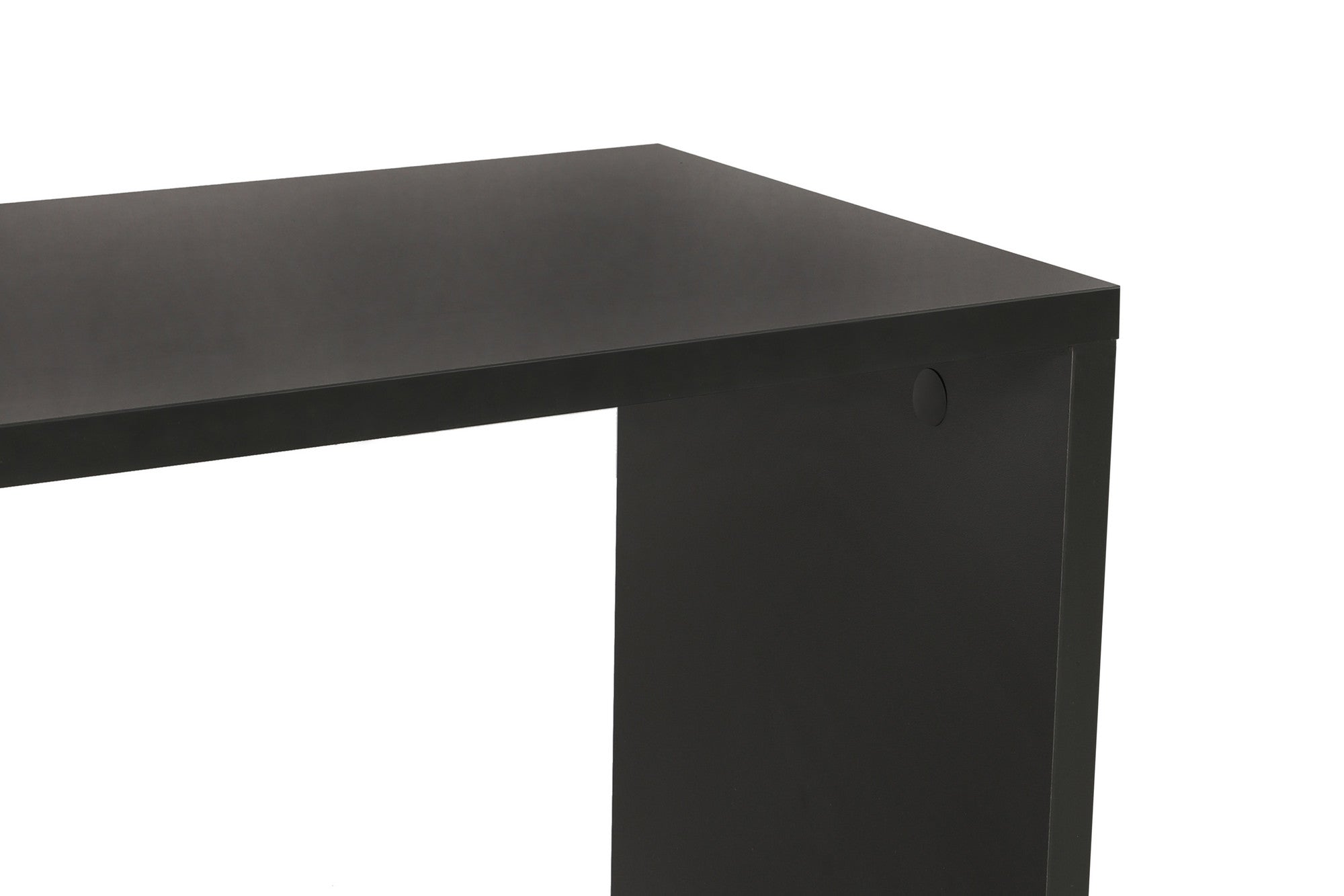Suporte de TV industrial, antracite, 120 x 40 x 30 cm | Painel de partículas 100% revestido de melamina, 18 mm de espessura | Várias prateleiras para armazenamento e estilo