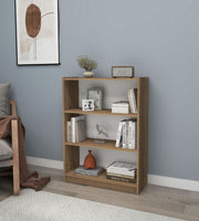 Estante de parede elegante, cor Hitit, 80 x 106 x 28 cm | Painel de partículas 100% revestido de melamina, 18 mm de espessura | Perfeito para decoração moderna