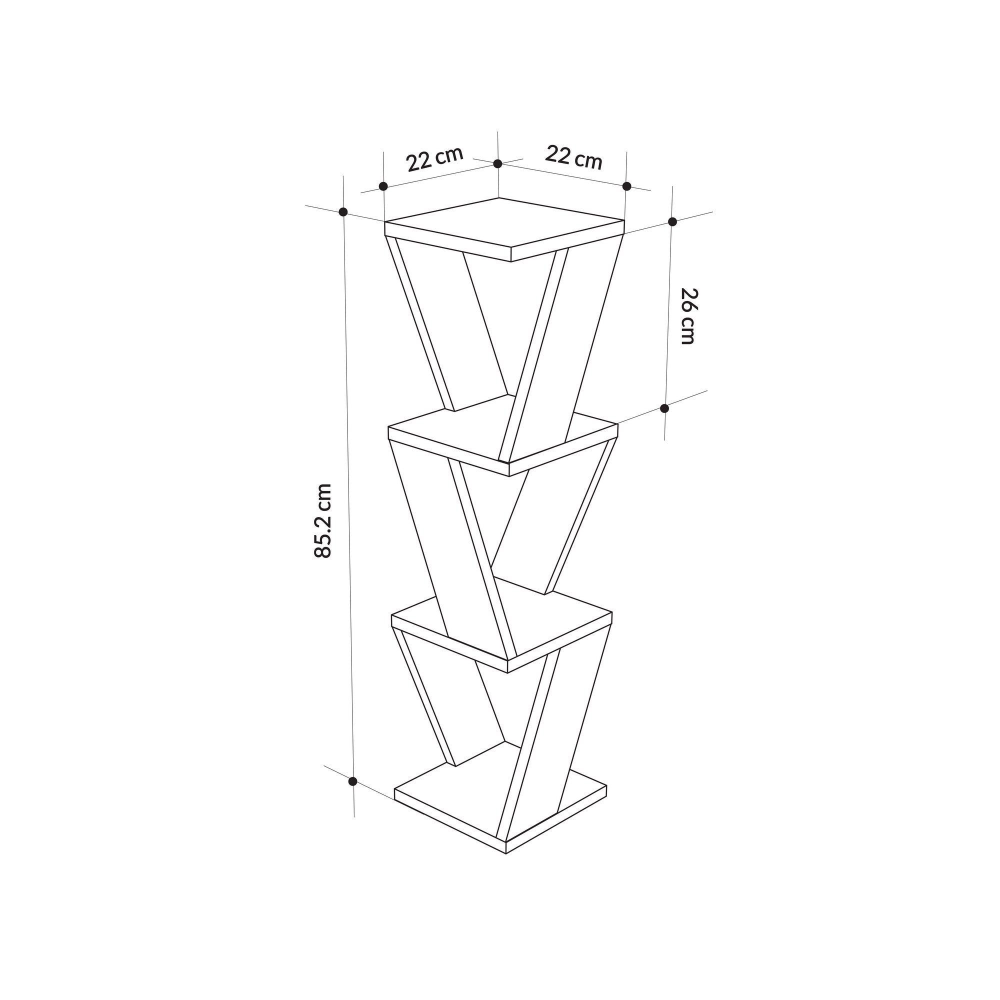 Prateleira de Parede Antracite 85cm - Suporte 20kg - Melamina 18mm - Ideal para Organização Moderna