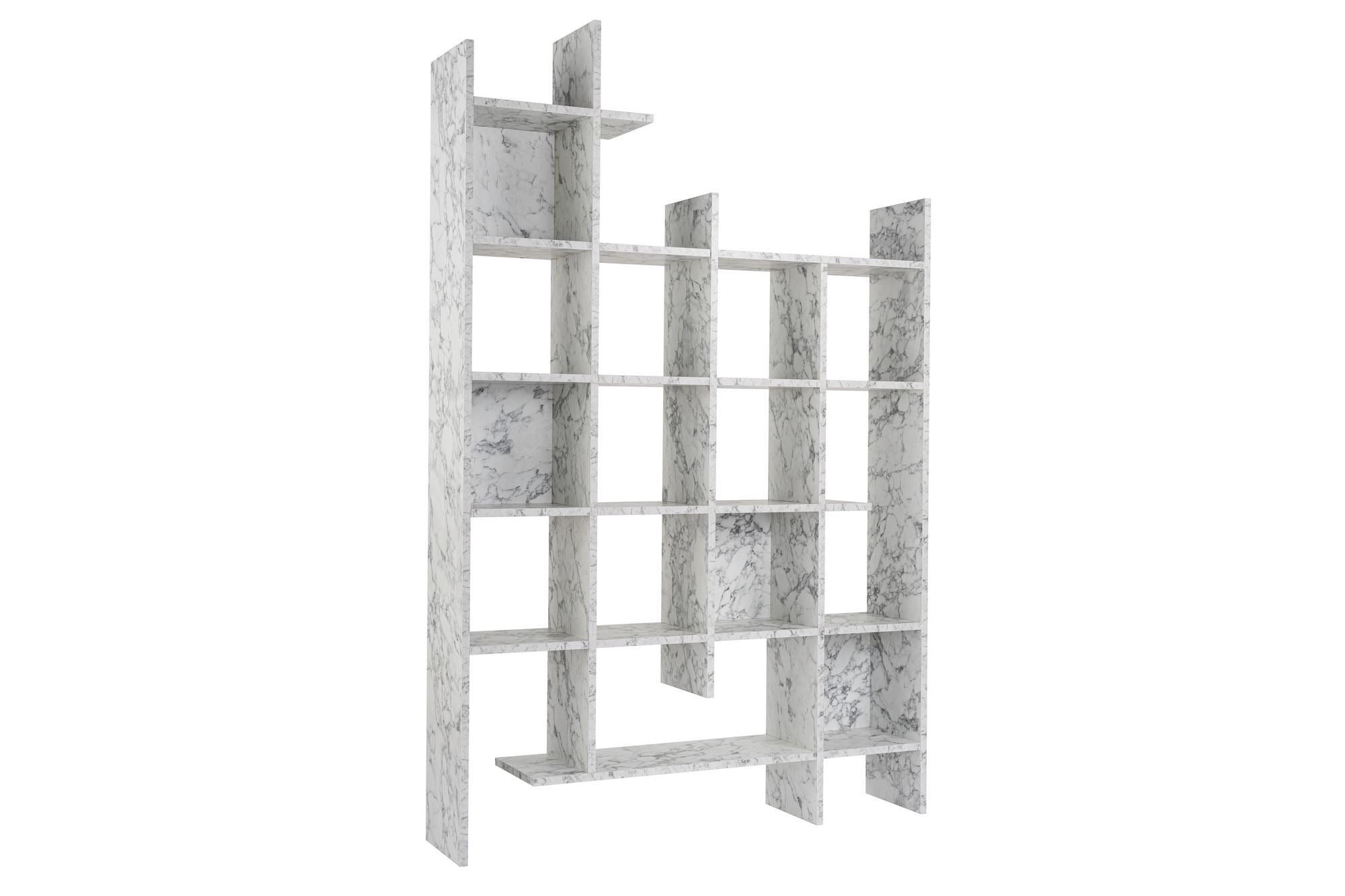 Estante de livros-Manco-Mármore de Carrara